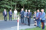 Uroczystość zakończenia przebudowy drogi gminnej Wydrzyn-Majorat-Staw