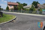 Zakończenie budowy chodnika Czarnożyły - Brzezina 2017 r.