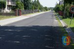 Zakończenie budowy chodnika Czarnożyły - Brzezina 2017 r.