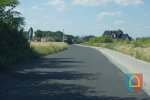 Zakończenie budowy chodnika Czarnożyły - Brzezina 2017 r.